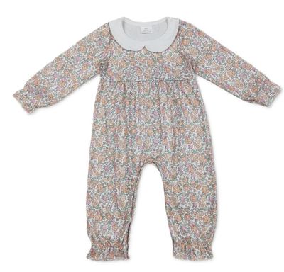 Fall Mini Floral Romper