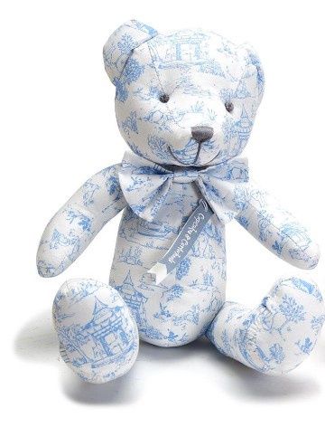 Toile Teddy Bear