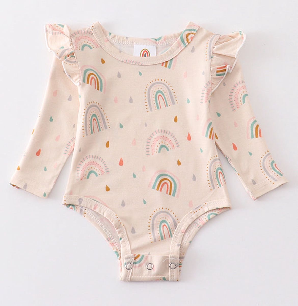 Rainbow Onesie, Size: NB