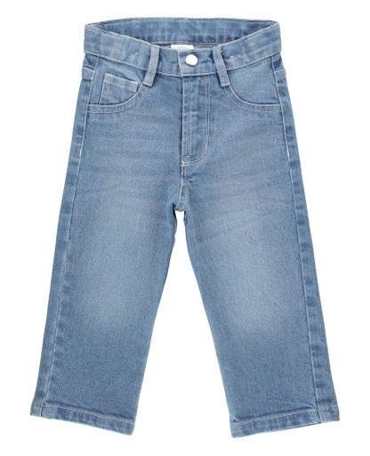 Straight Jeans, Colour: Light Wash, Size: 6/12M