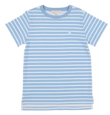 Carter Crewneck- Sarasota Sky Stripe