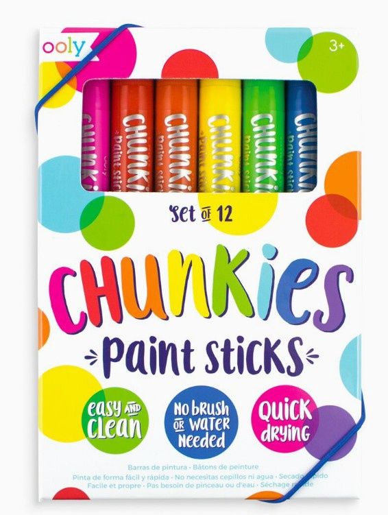 Chunkies Paint Sticks Original Pack- Set of 12