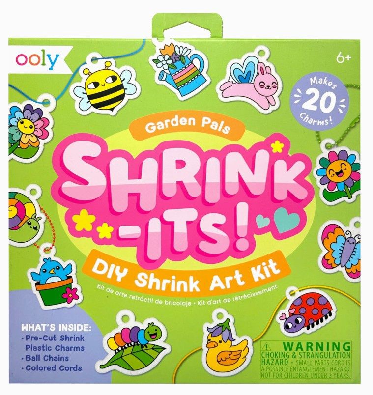 Shrink-its! DIY Shrink Art Kit-Garden Pals