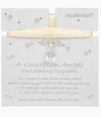 Guardian Angel Christening Keepsake