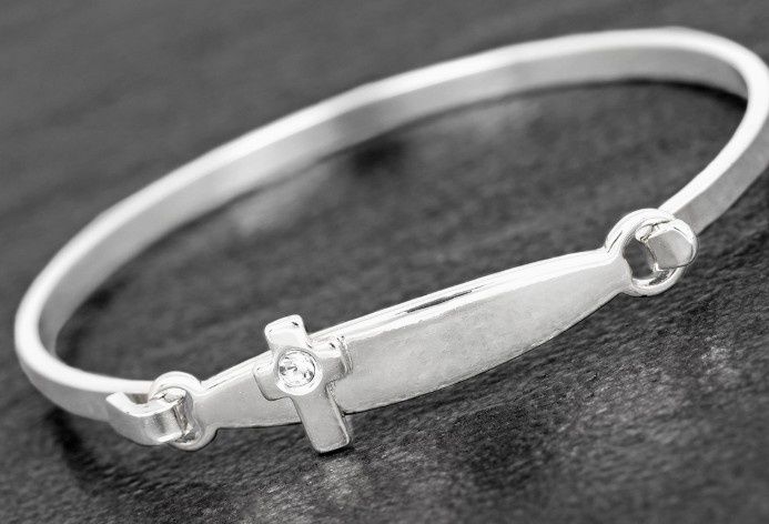 Cross Baby Bangle
