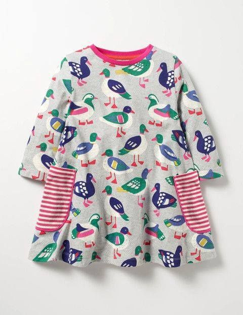 Duck Dress w/ Side Pockets, Size: 4T