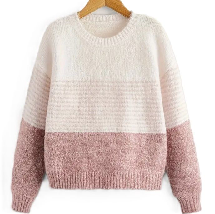 Mauve Stripe Sweater, Size: 13/14