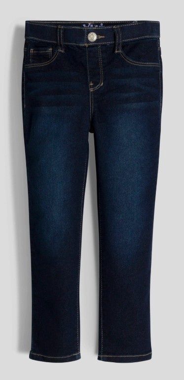 Baby Girls Pull-on Skinny Jeans Dark Denim