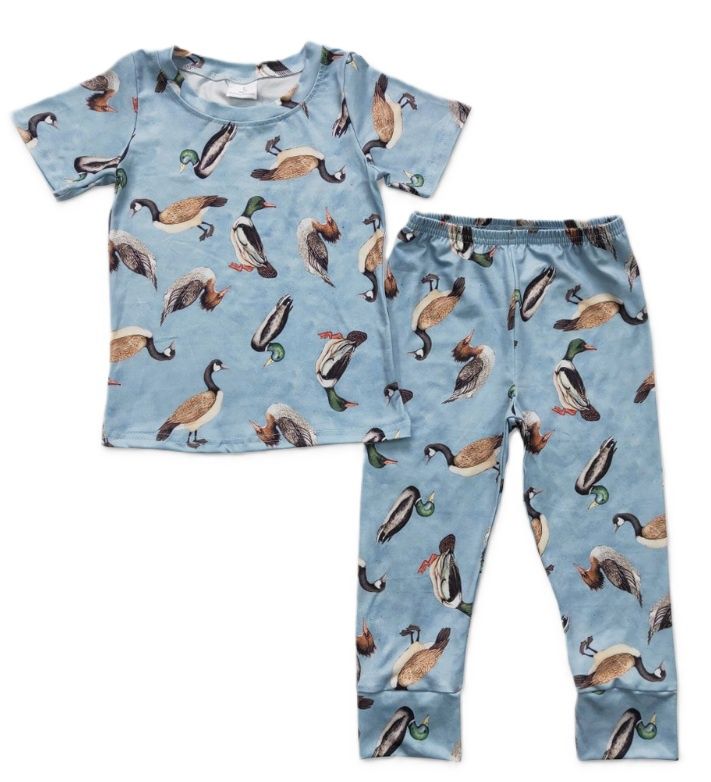 Short Sleeve Duck Pajama