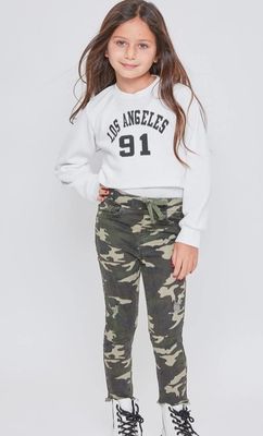 Baby Girls Pull-on Skinny Camo