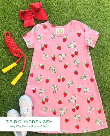 Polly Play Dress- Bow &amp; Berry