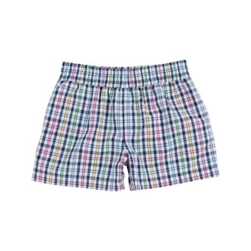 Sheffield Shorts Twill- Pier Point Plaid