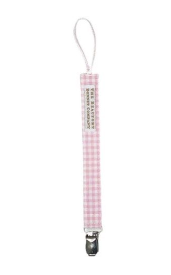 Parker Paci Clip-Gingham, COLOR: Pink Greenbrier Gingham