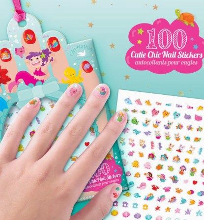 Cutie Mermaid Nail Stickers