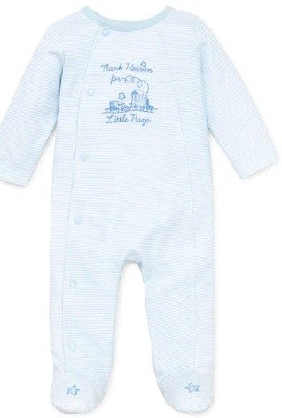 Thank Heaven Little Boys Footie