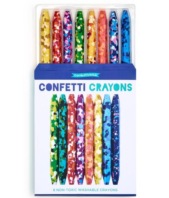 Confetti Crayons