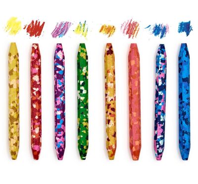 Confetti Crayons
