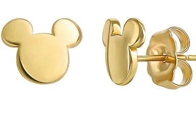 Sterling Silver Mickey Earrings