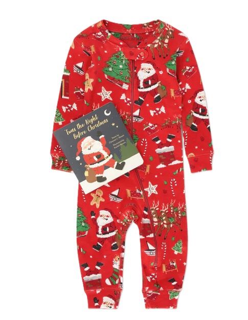 Twas The Night Before Christmas-Coverall w/Book