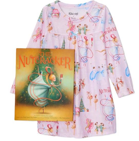 Nutcracker-Night Dress w/ Book