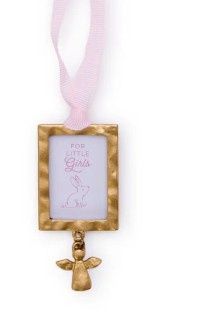 Ornament Photo Frame with Angel, COLOR: Pink