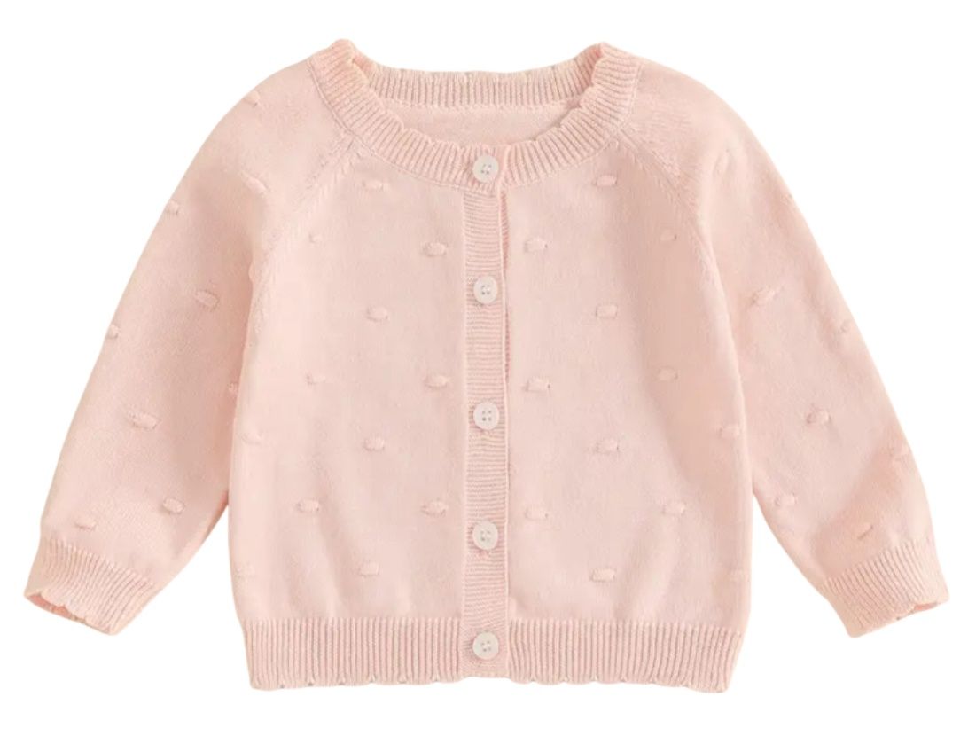 Pink Dot Cardigan