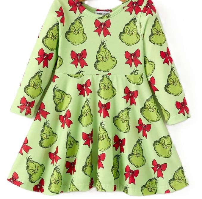 Green Grinch Dress