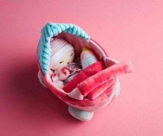 Baby Doll Plush Set