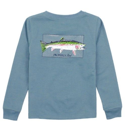 Properly Tied LS Trout Steel Blue