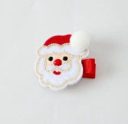 Santa Hair Clip