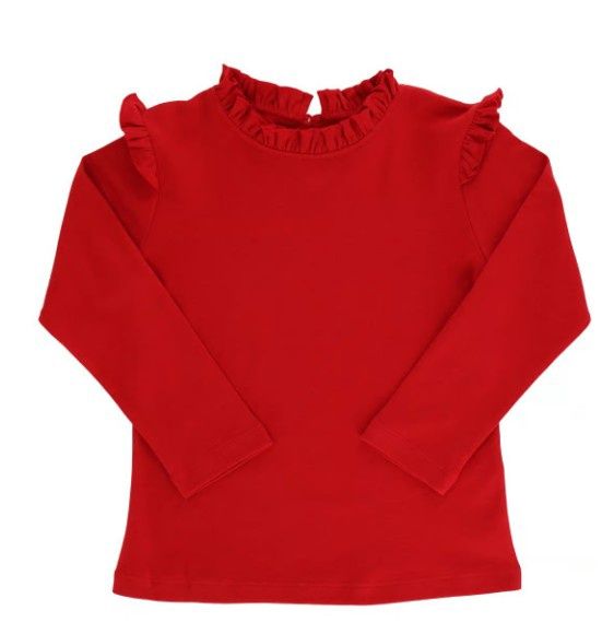 Bailey Boys LS Ruffle T Shirt