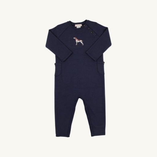 Rayburn Romper -Nantucket Navy
