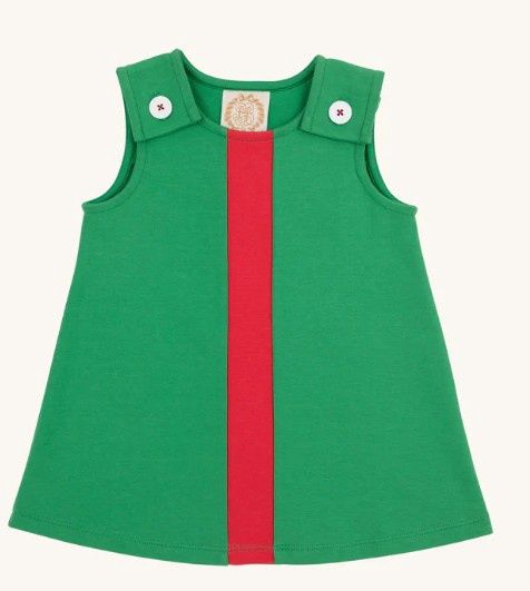 Juilet Jumper- Kiawah Kelly Green &amp; Richmond Red
