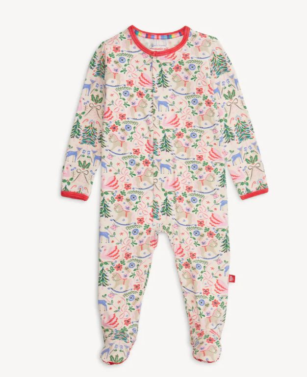 Sugar Plum Dreams Magnetic Modal Footie