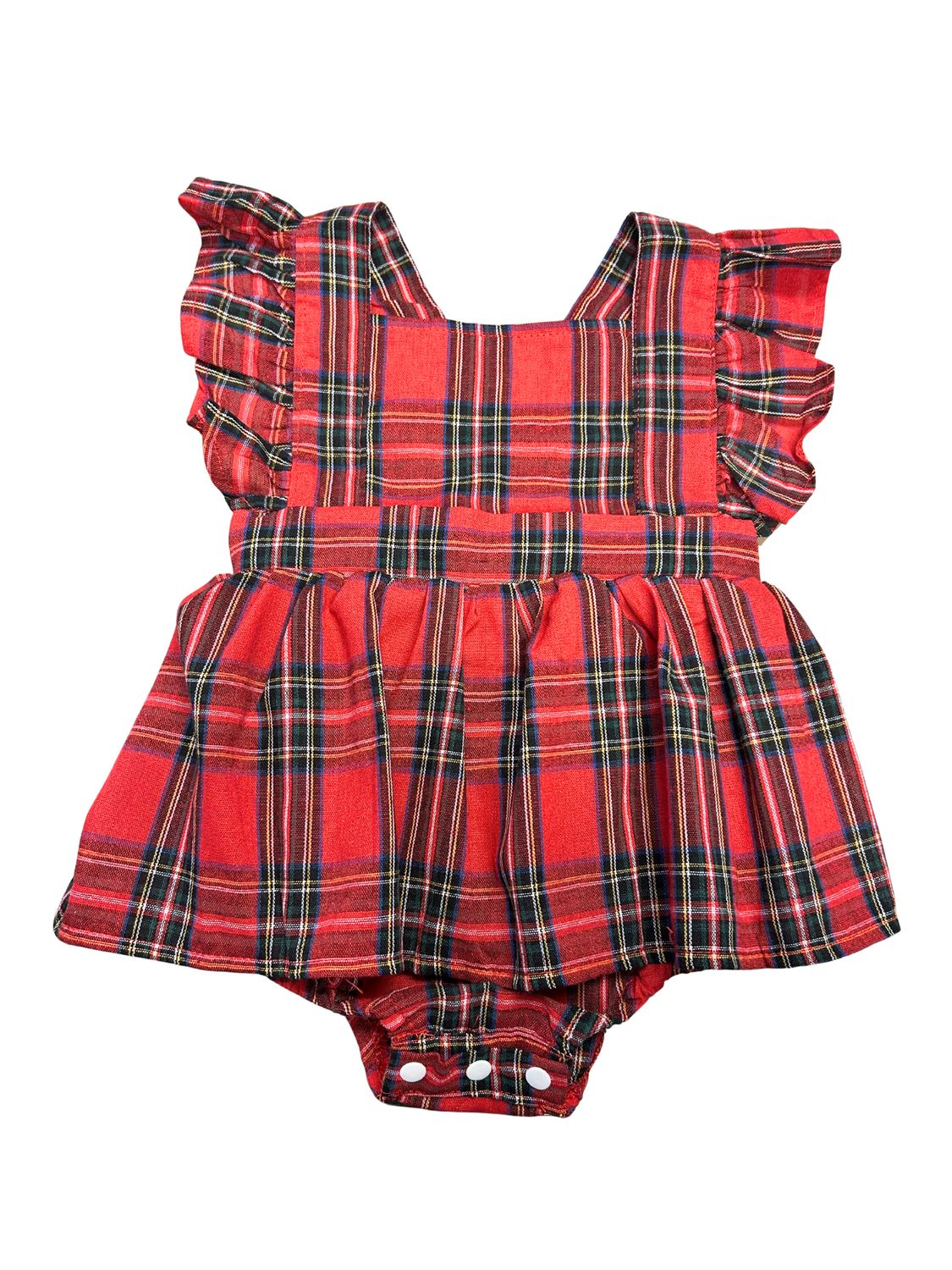 Tartan Plaid Baby Dress