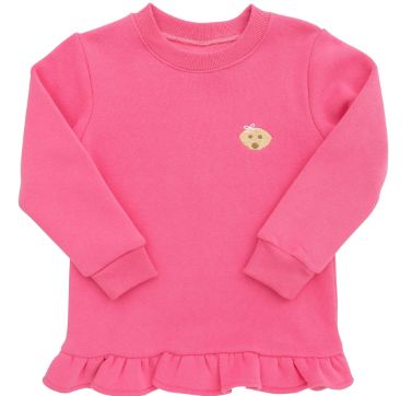 Itsy Bitsy Dog Ruffle Pullover