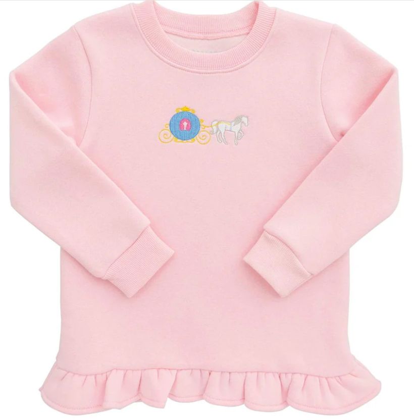 Itsy Bitsy Carriage Ruffle Pullover