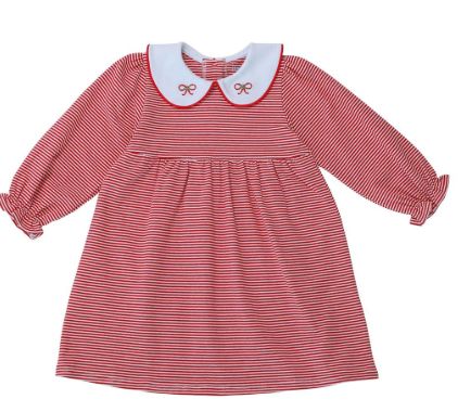 Itsy Bitsy Christmas Bow Dress
