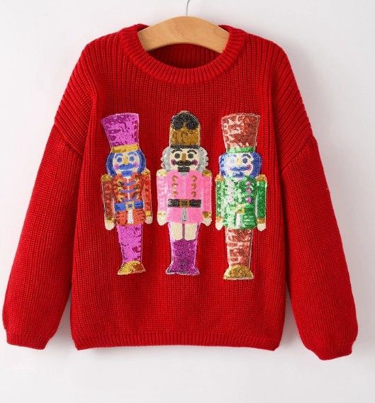 Nutcracker Sequin Sweater