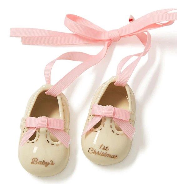 Baby's First Christmas Porcelain Ornament