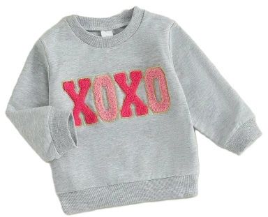 XoXo Chenille Patch Sweatshirt
