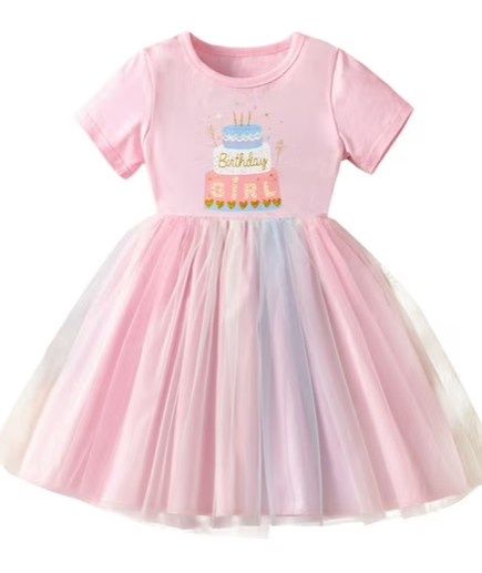 Birthday Girl Tule Dress