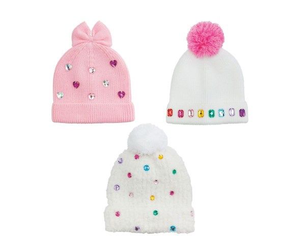 Mud Pie Rhinestone Beanie