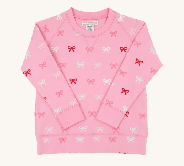 Cassidy Comfy Crewneck- Bitty Bows