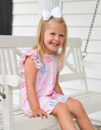 Ruehling Ruffle Dress- Cute to Boot