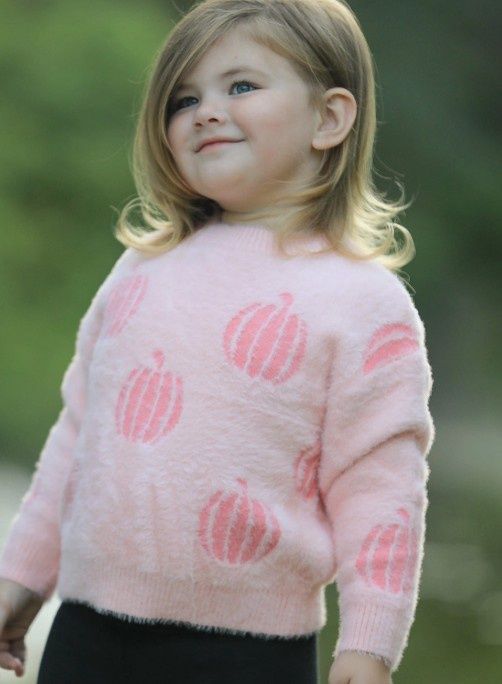 Pink Pumpkin Sweater