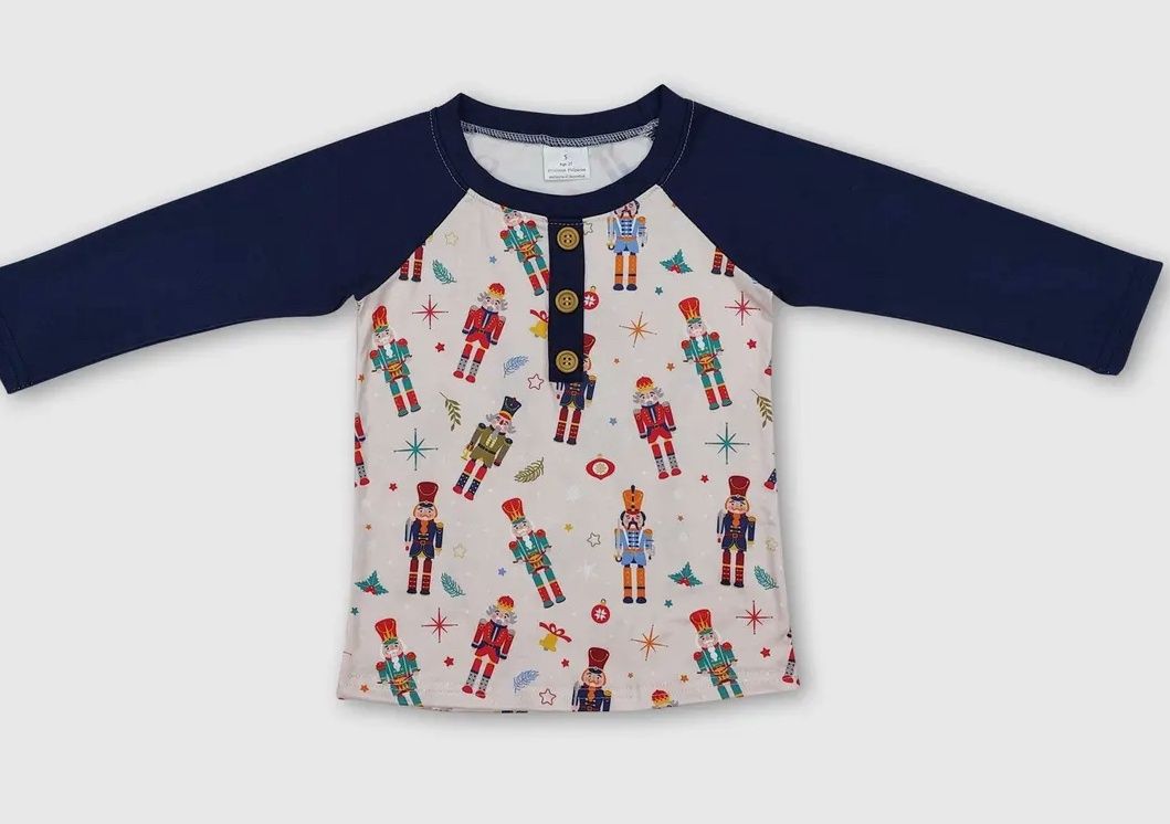 Boys Nutcracker Raglan T Shirt