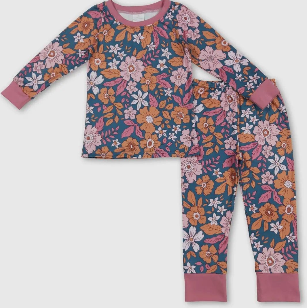 Fall Floral Pajamas