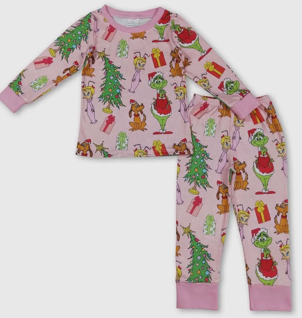 Pink Grinch Pajamas