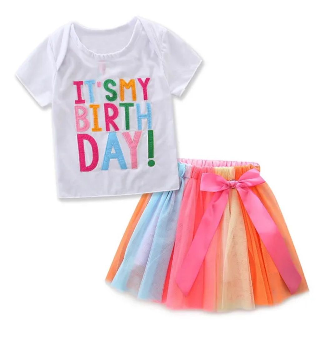 Rainbow Tutu Outfit